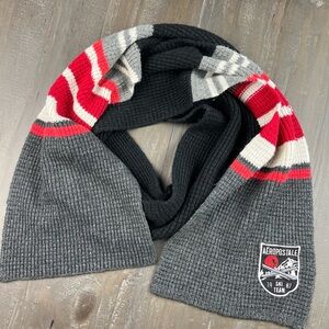 Vintage Unisex Aeropostale Scarf Ski Team 1987 Winter Neck Cold Weather Apparel